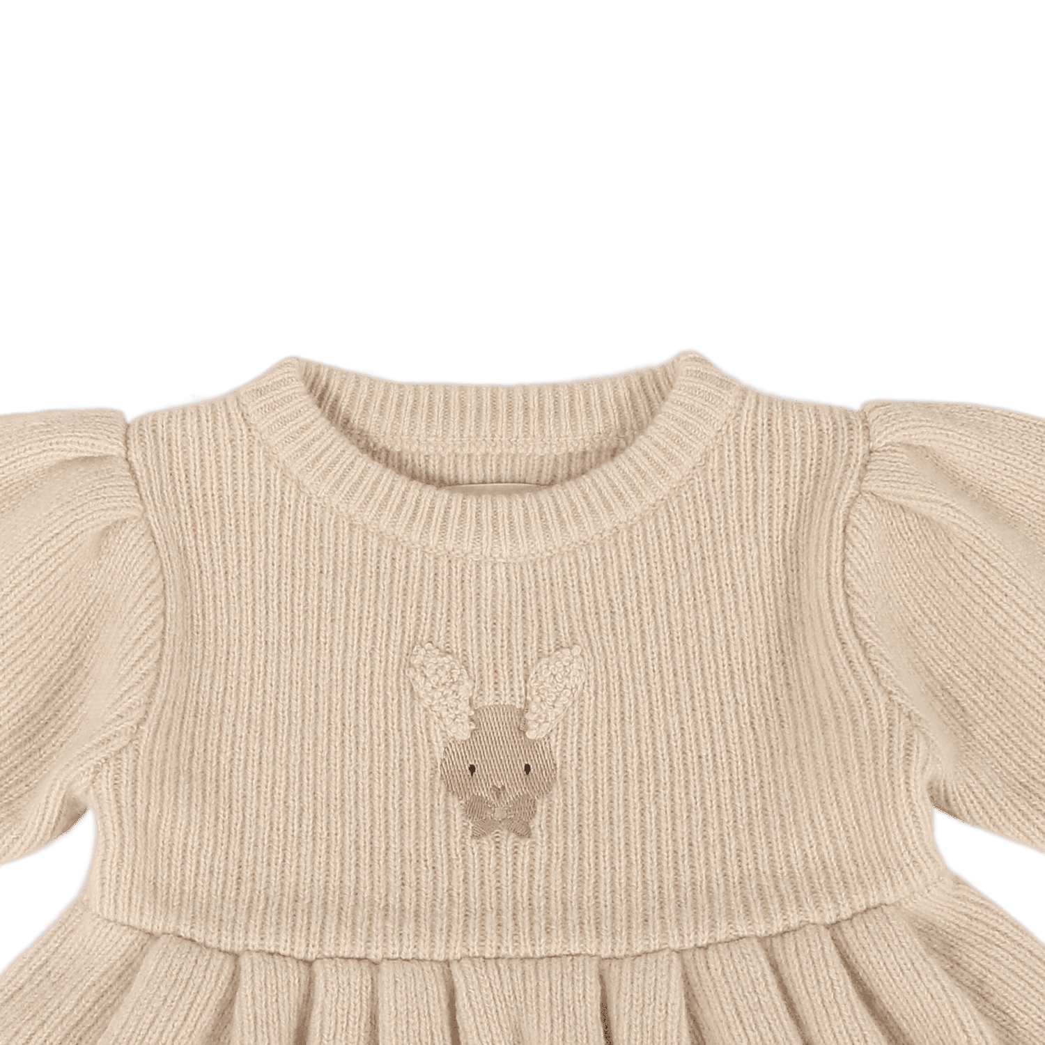 Vikkie Merino Wool Dress | Fluffy Bunny