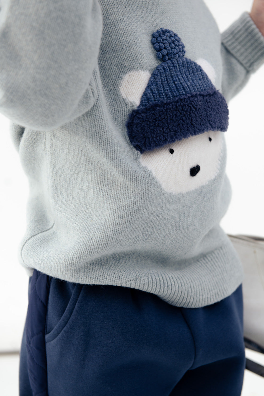 Denn Merino Wool Sweater | Polar Bear
