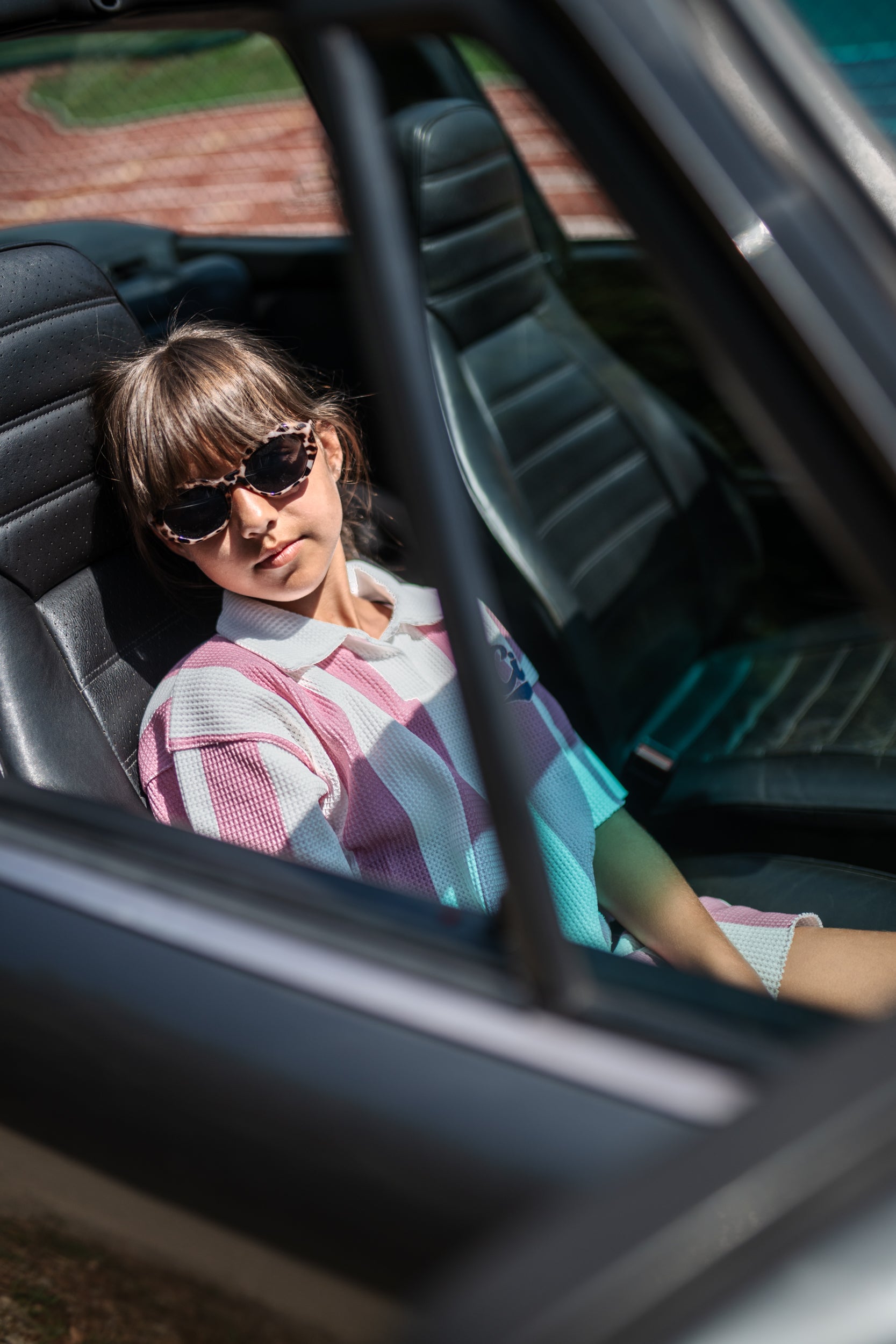 CUT OFF POLO COTTON PIQUE