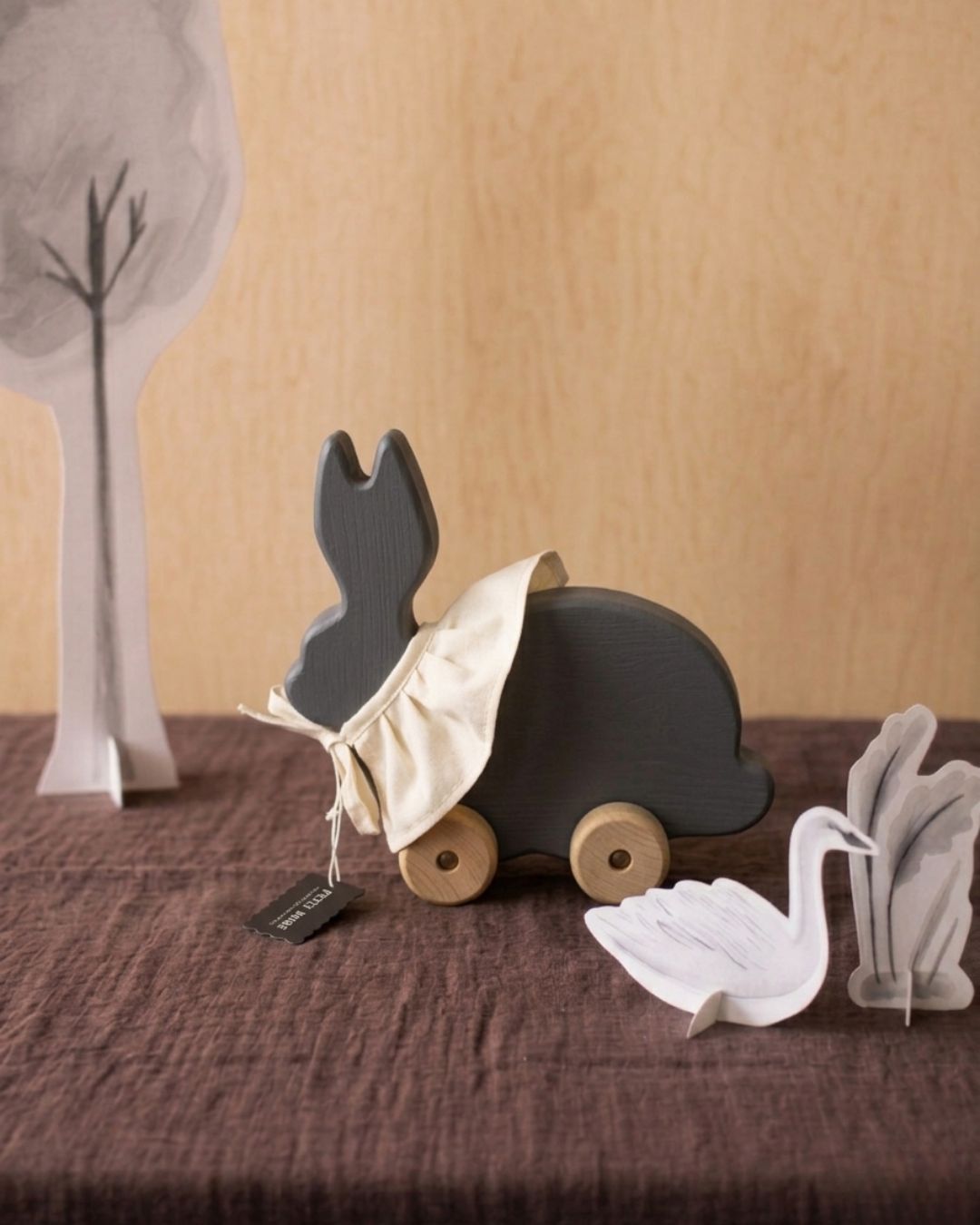 Hop Hop Rabbit on Wheel