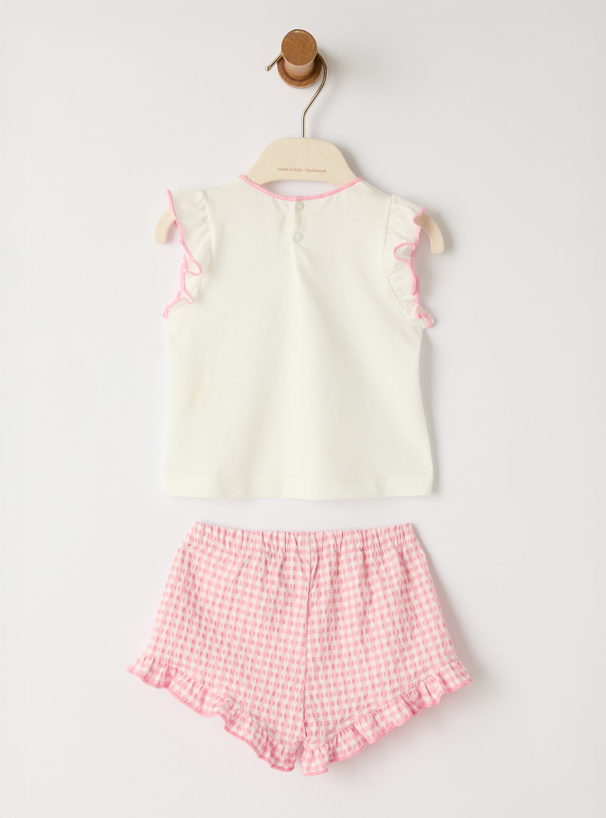TWO PIECE SET T-SHIRT +BERMUDA